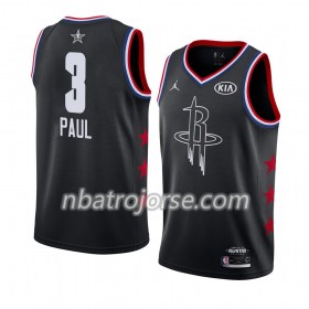 Män Houston Rockets Tröja Chris Paul 3 2019 All-Star Jordan Brand Svart Swingman